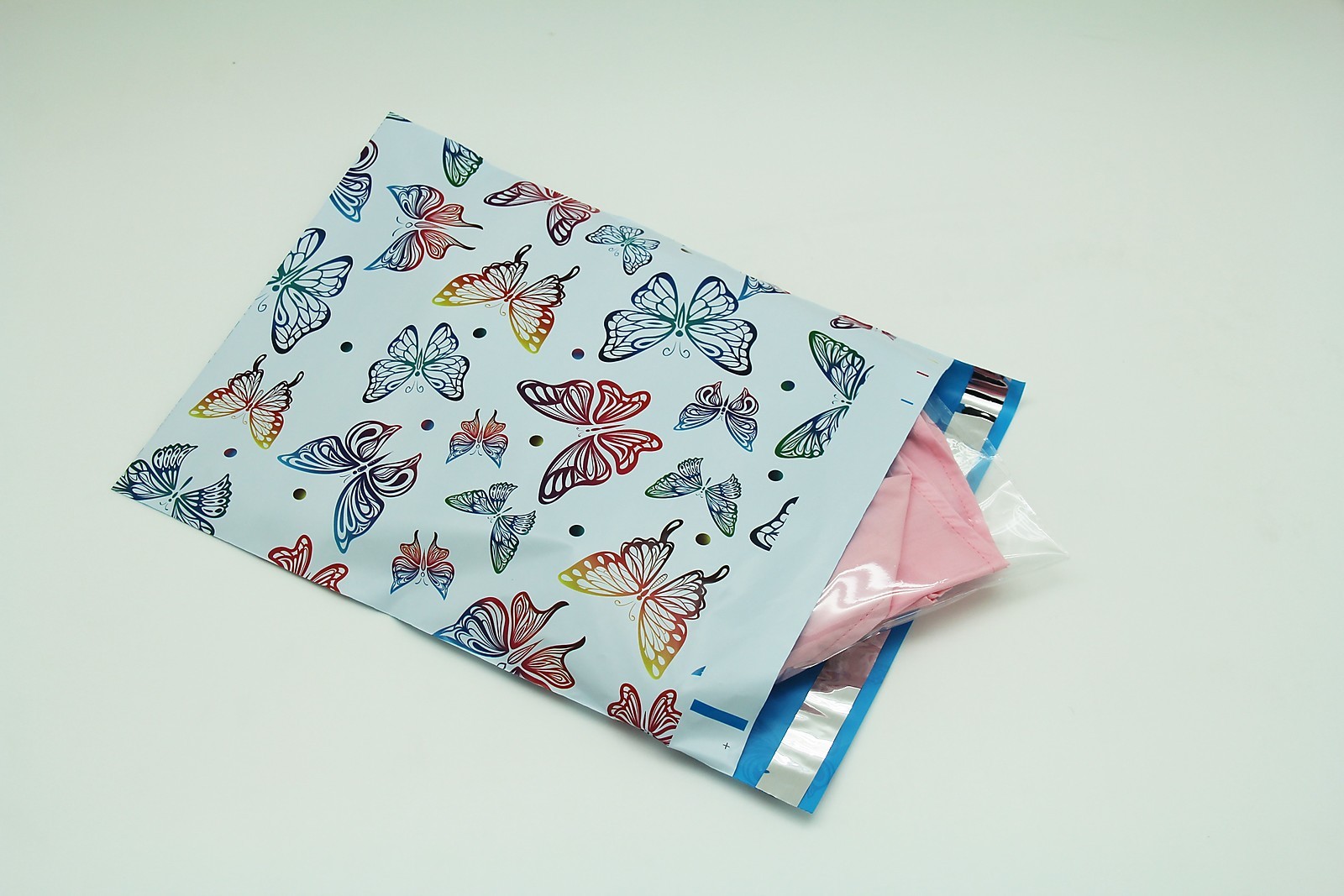 100 10×13 Butterfly Designer Poly Mailers Envelopes Boutique Custom Bags