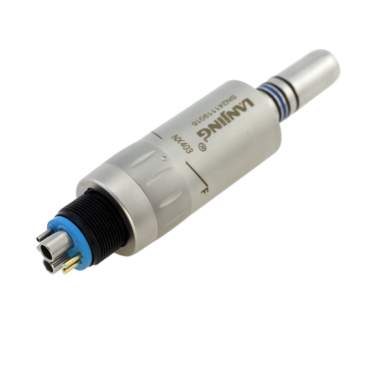 Dental Slow Speed Handpiece Air Motor 6 Hole LED Mini Inner Water Single Spray