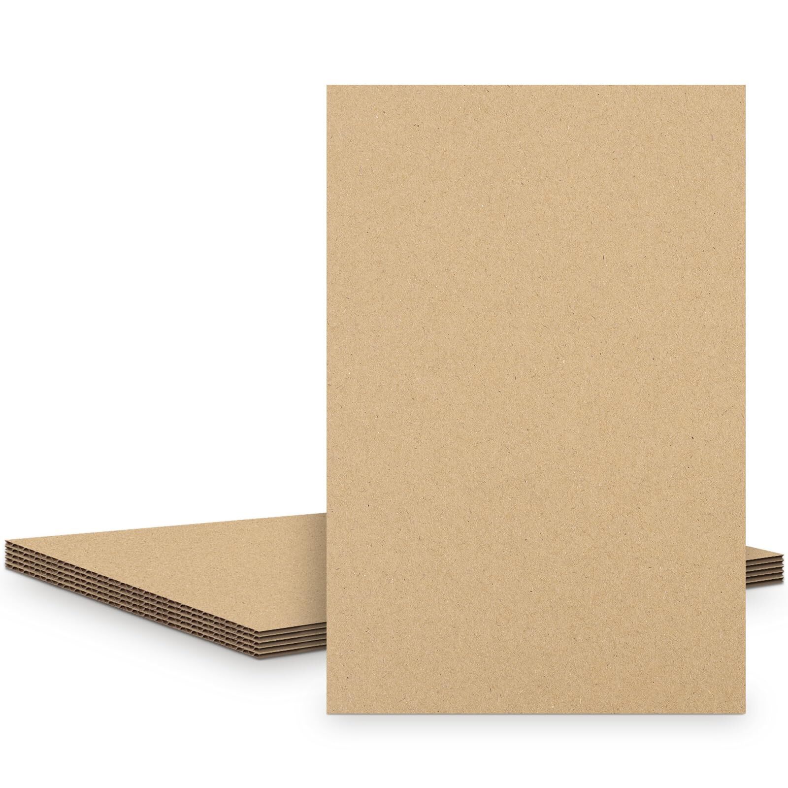 Corrugated Cardboard Sheets Flat Packaging Pads for Packing Mailing DIY Projects