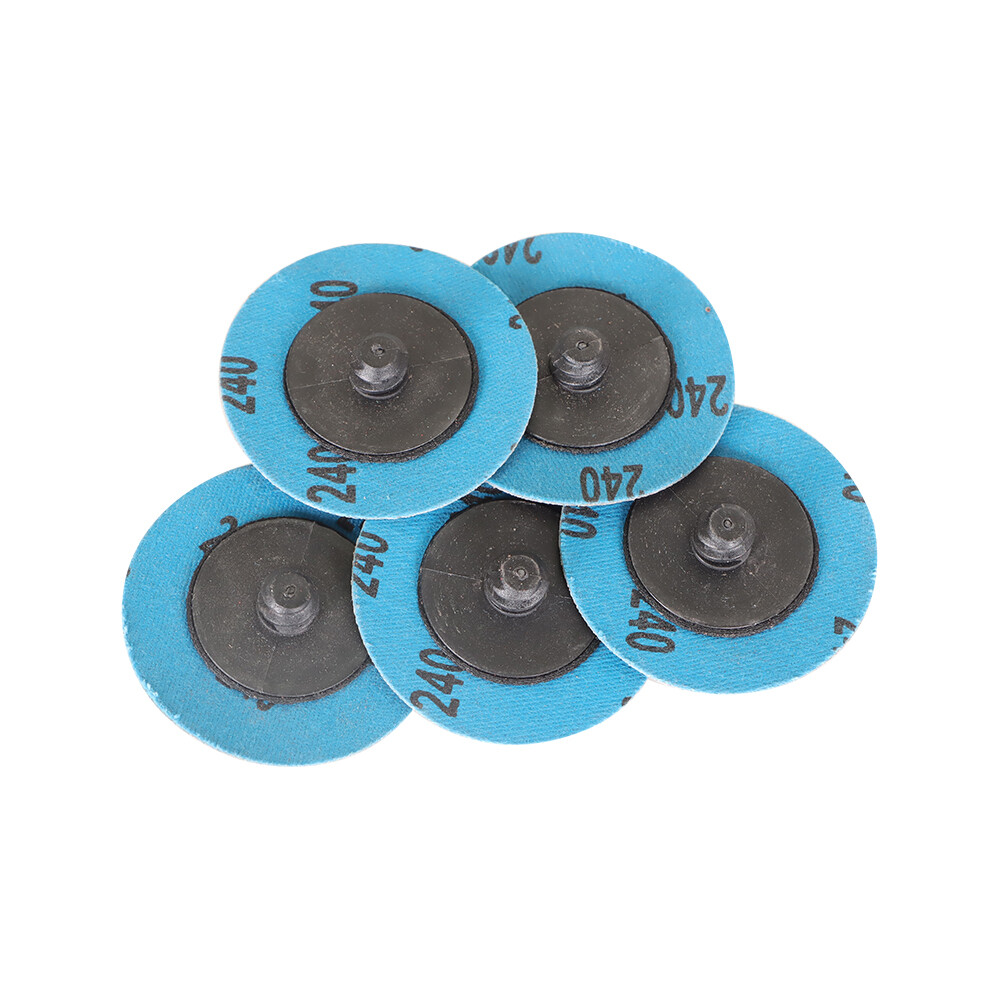 51 Pack 2 Inch 36 60 80 120 240 Grit Roll Lock Die Grinder Change Sanding Discs