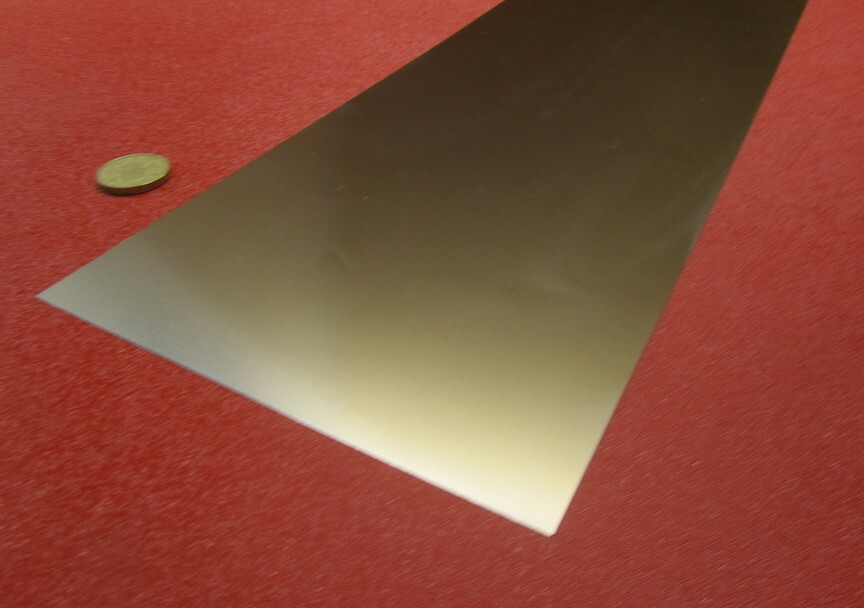 316 Stainless Steel Sheet Soft .005″ Thick x 6.0″ Width x 100.0″ Length