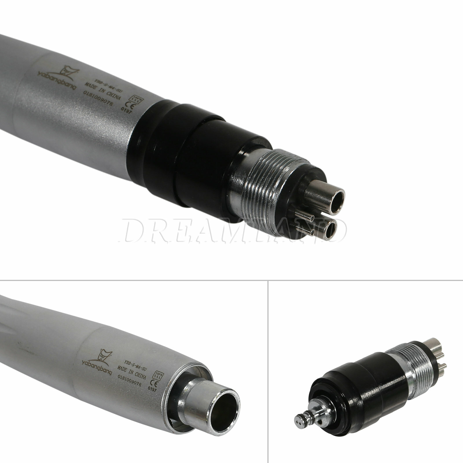 10X Dental High Speed Handpiece Air Turbine & 4H Quick Coupling YBNK4 Fit NSK