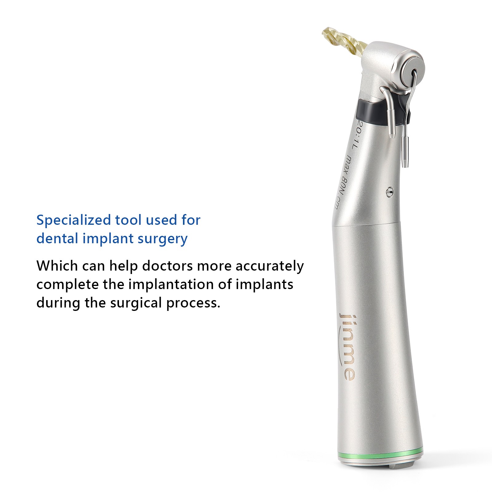Jinme Dental 20:1 Implant contra angle handpiece Ceramic Bearing #112032
