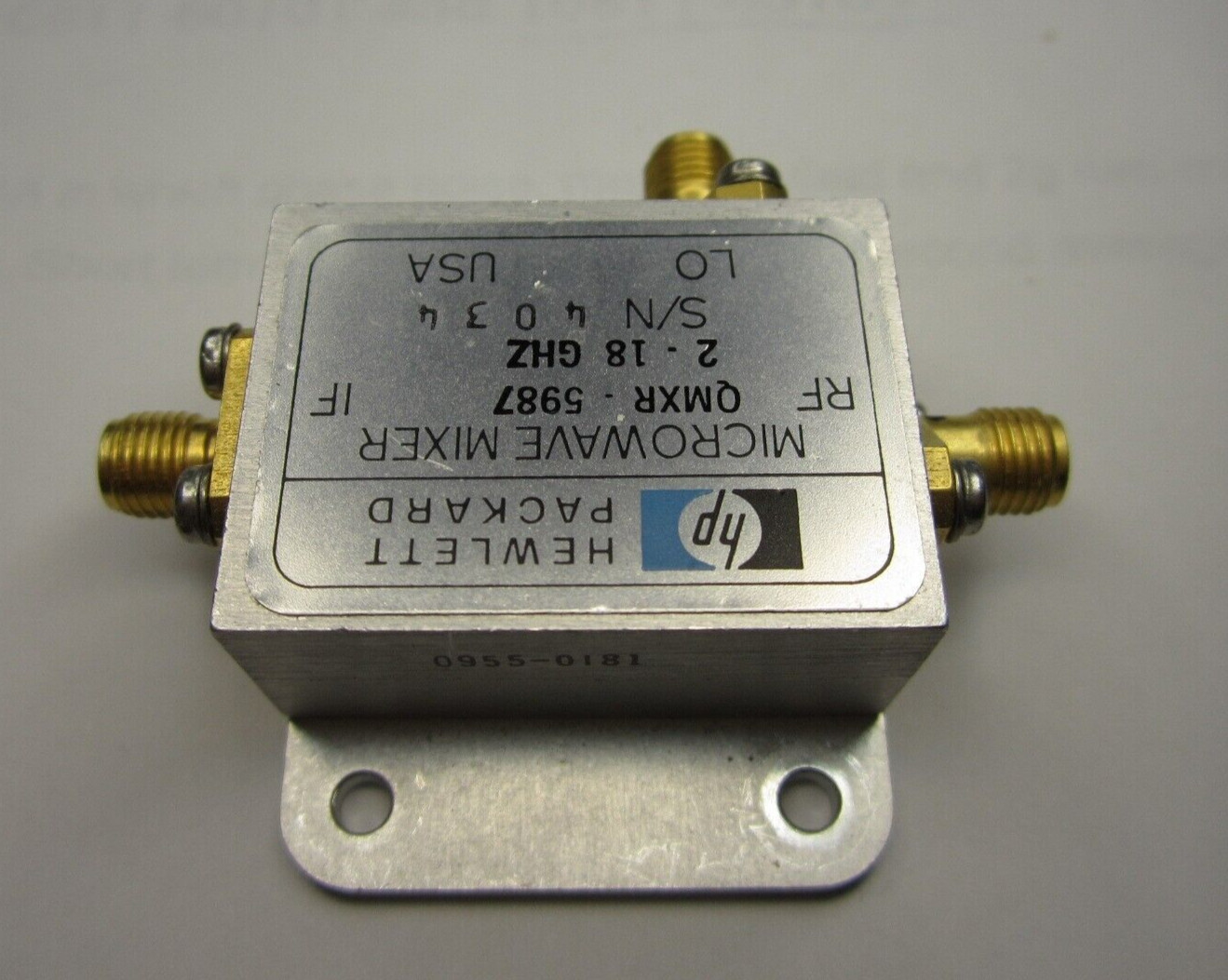 HP QMXR-5987 2 to 18 GHz Mixer
