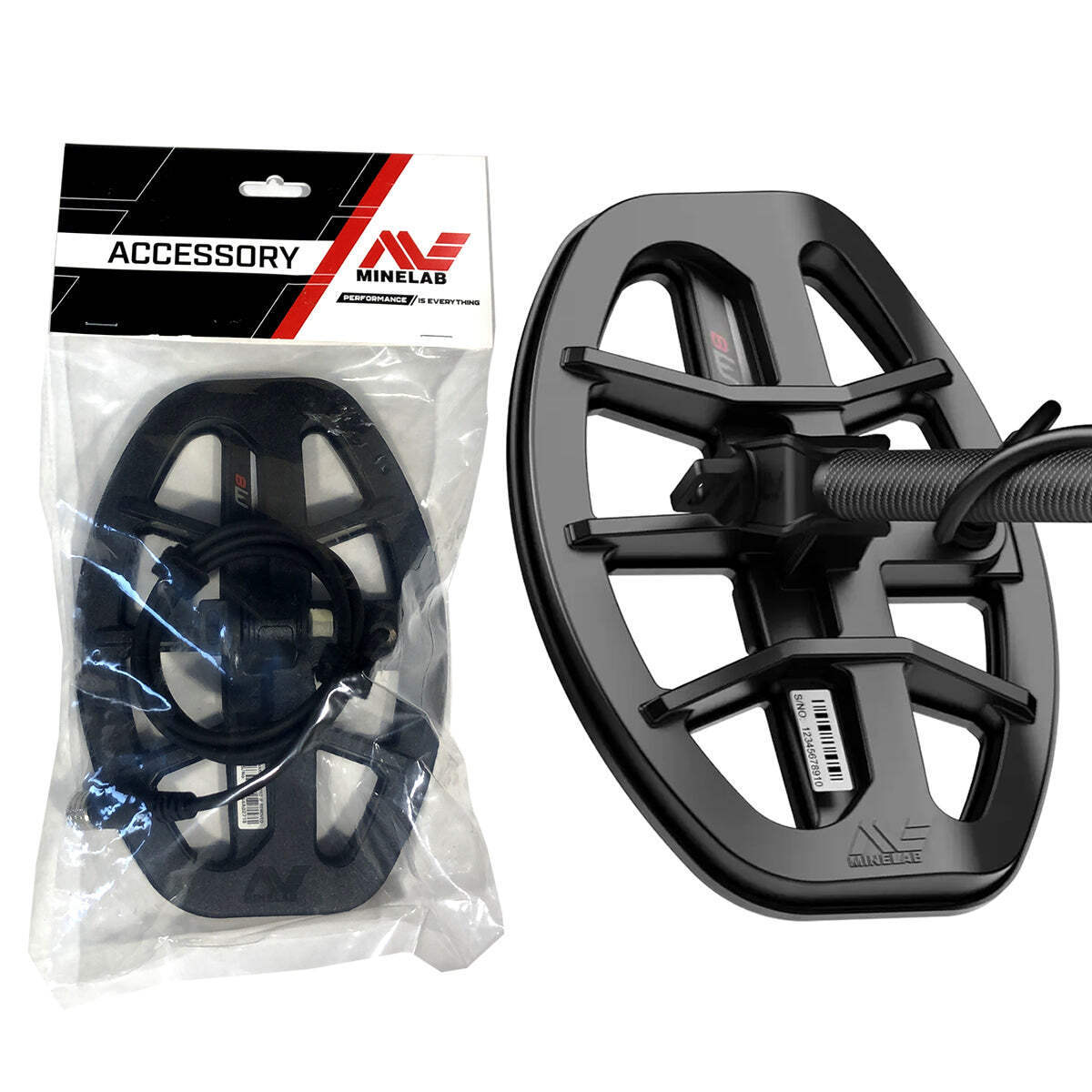 Minelab M8 Searchcoil with Skidplate for Manticore (8.5″ x 5.5″)