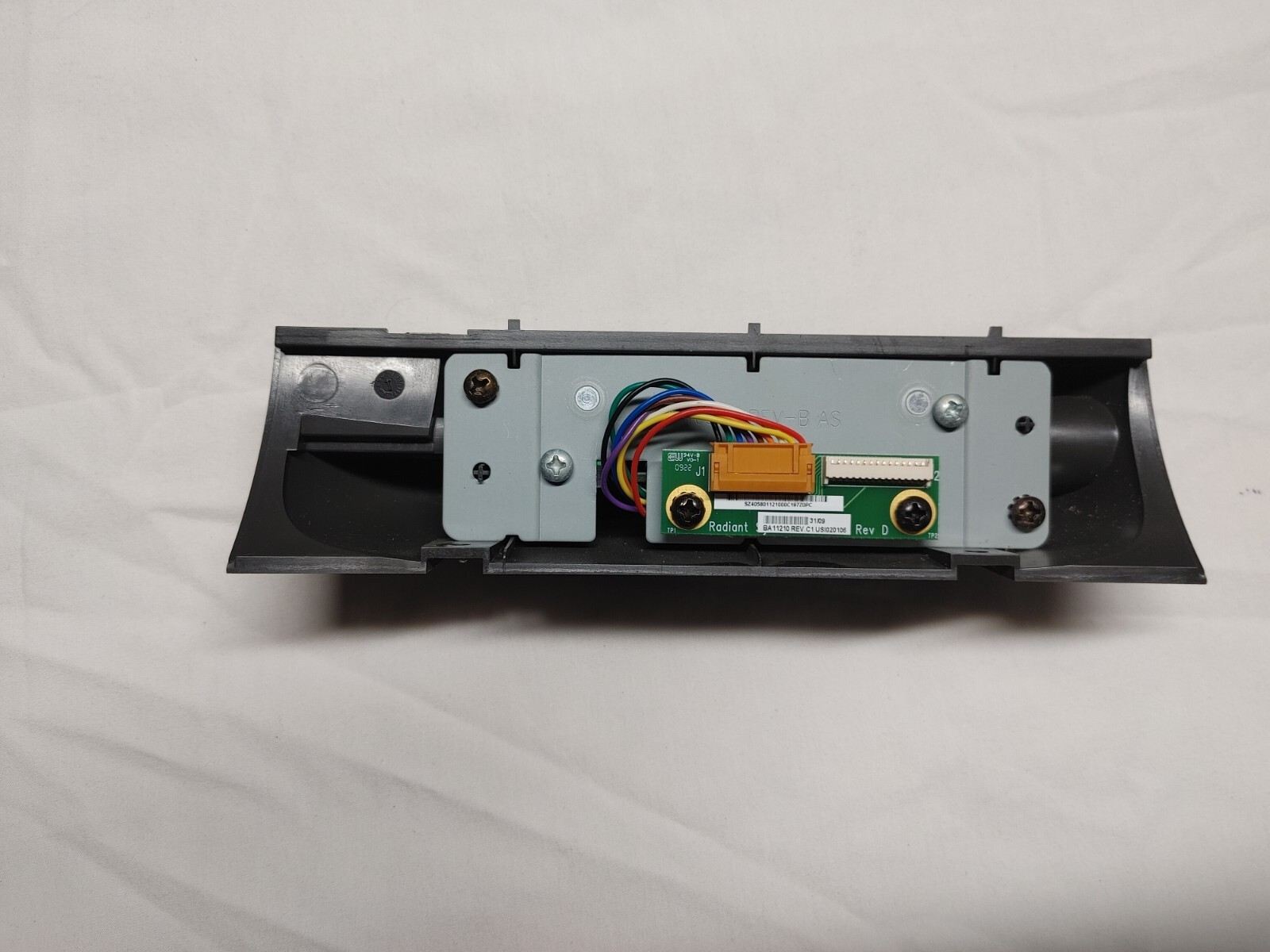 RADIANT/ALOHA P1510 MSR Card Reader / Card Swiper GOOD Working Order