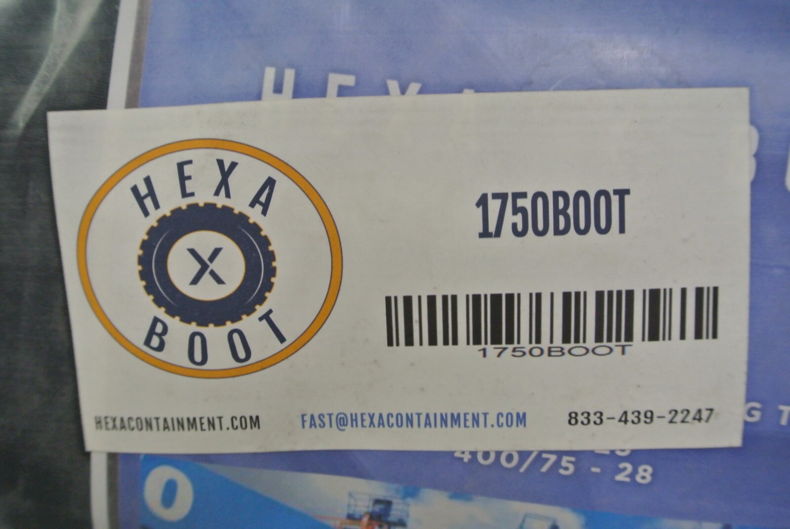 Hexa Containment 17.5 x25 Tire Cover 1750Boot