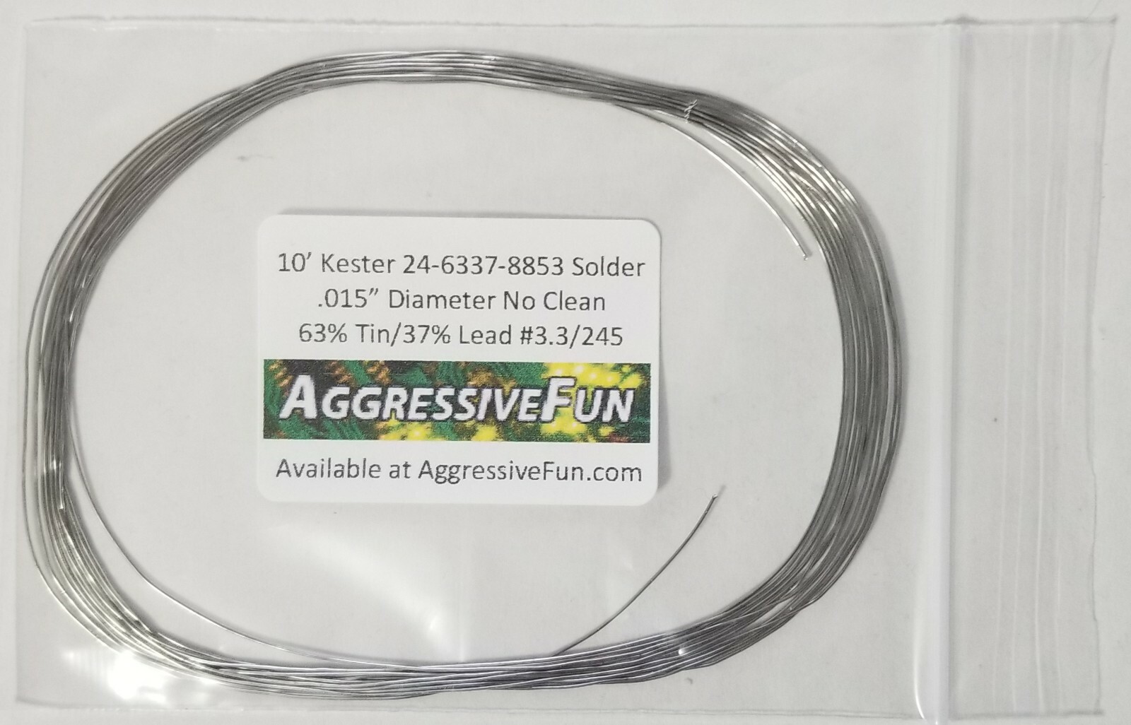 My Favorite Kester Solder 5 Types .010″(.25mm) to.025 “(.64mm) SAC305 63/37 Tin