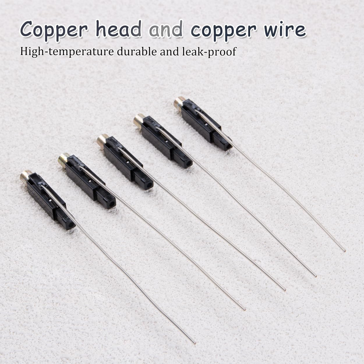 10Pcs Piezoelectric Fire Wire Copper Cap Electronic Igniter DIY Replacement Part