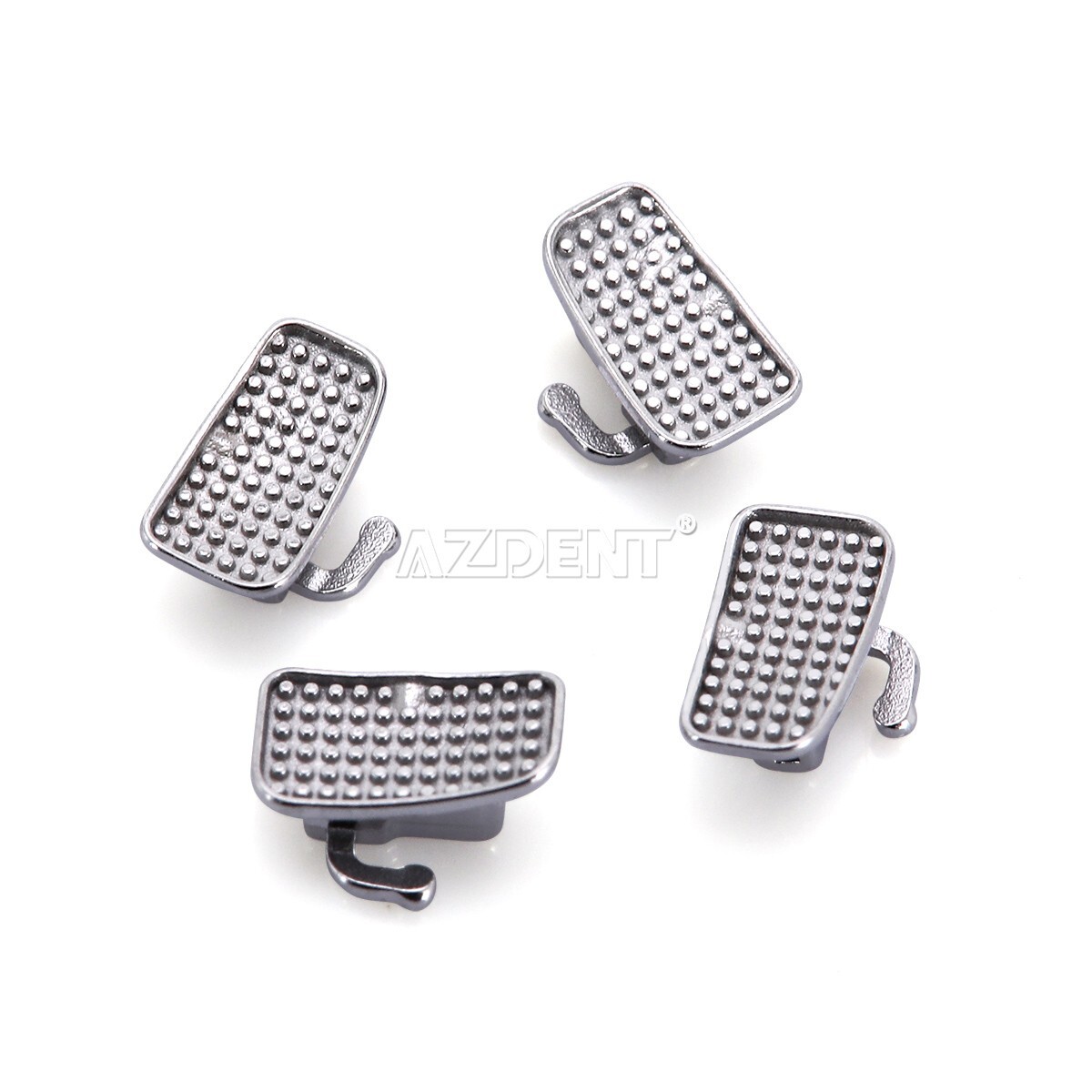 10 X Dental Orthodontic MIM Self Ligating Bracket Braces Mini Roth.022 Hooks 345