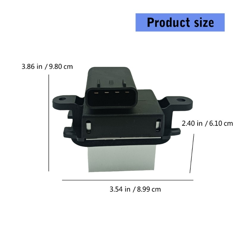 Long Lasting Metal Blower Resistor For Continuous Operation Equipment Stability