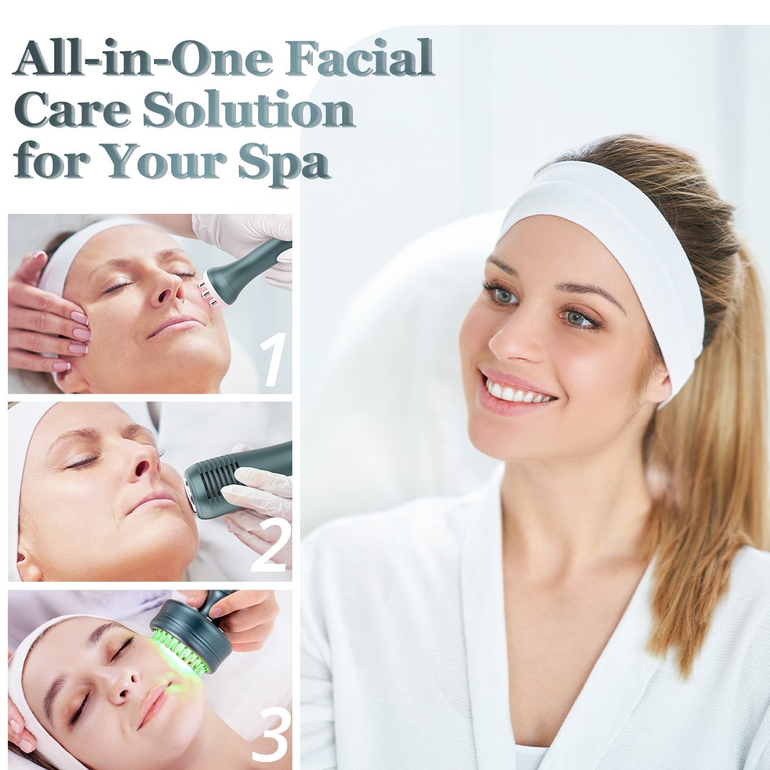 9 in 1 Beauty Machine for Skin Smoothing & Enhance Body Curves Vertical Model