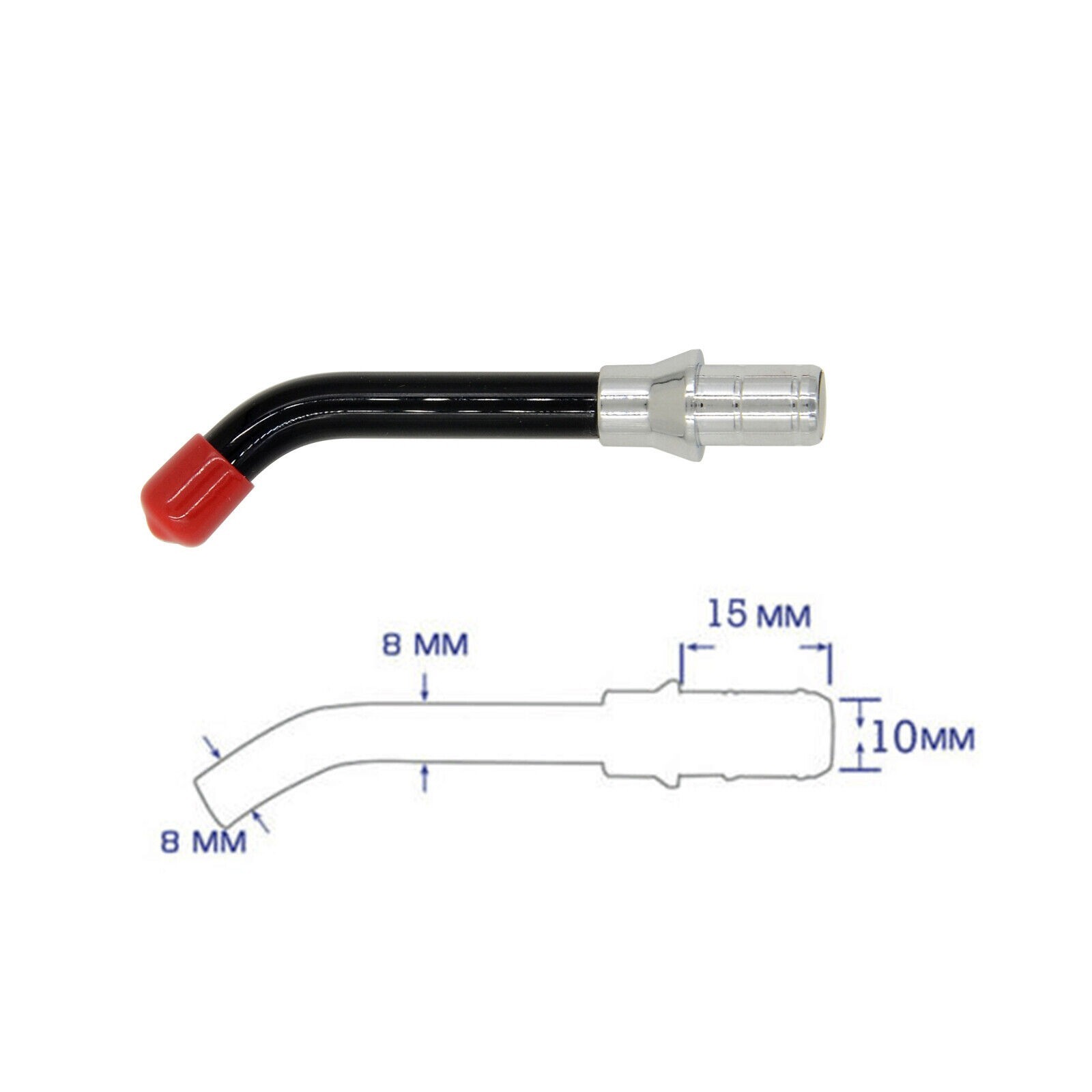 Dental LED Lamp Curing Light Optical Fiber Guide Rod Tips Replacement Universal