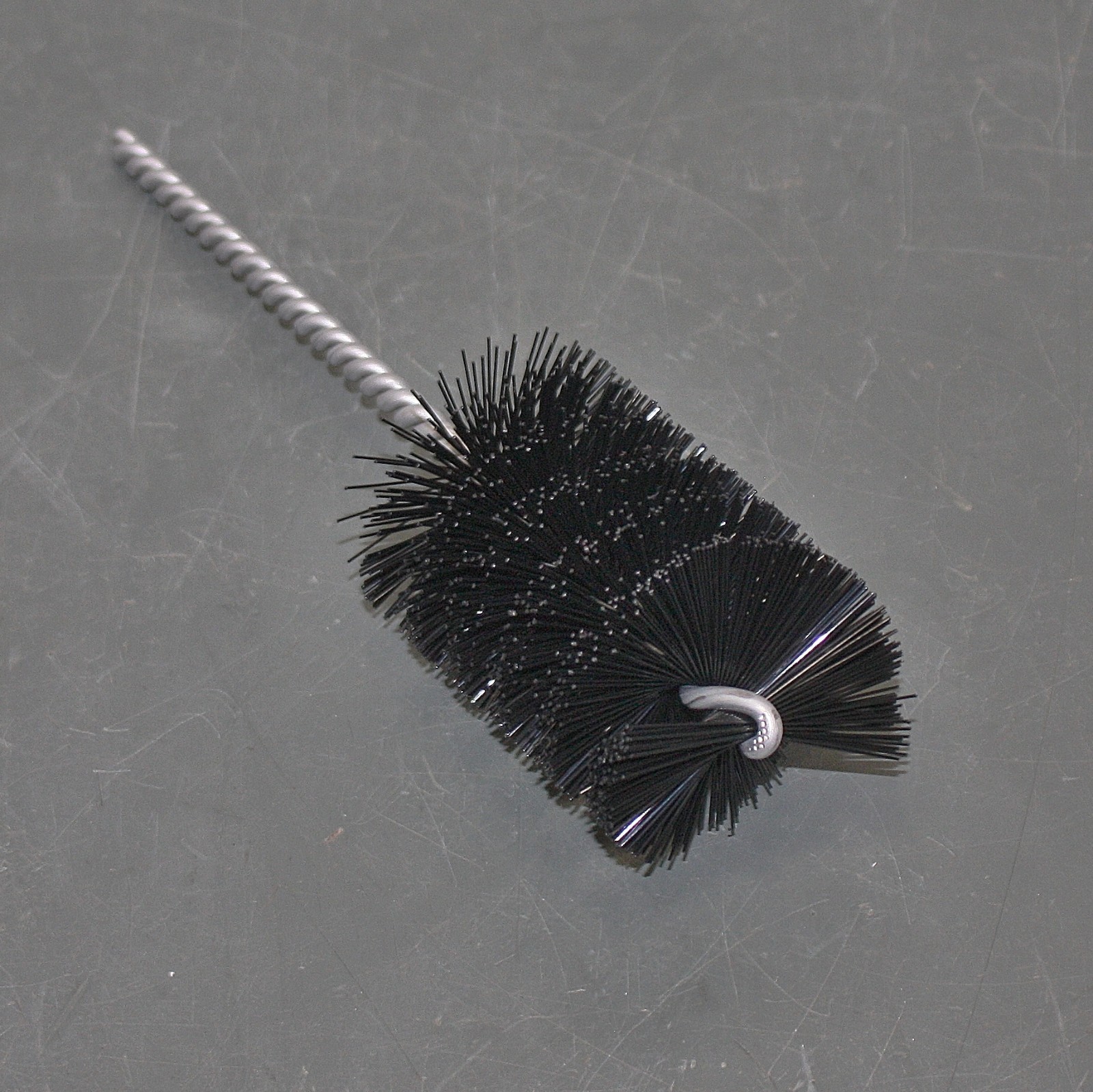 (9) Brush Research Power Tube Brush 85N2500, 2-1/2″ OD x 3″, Nylon, Spiral