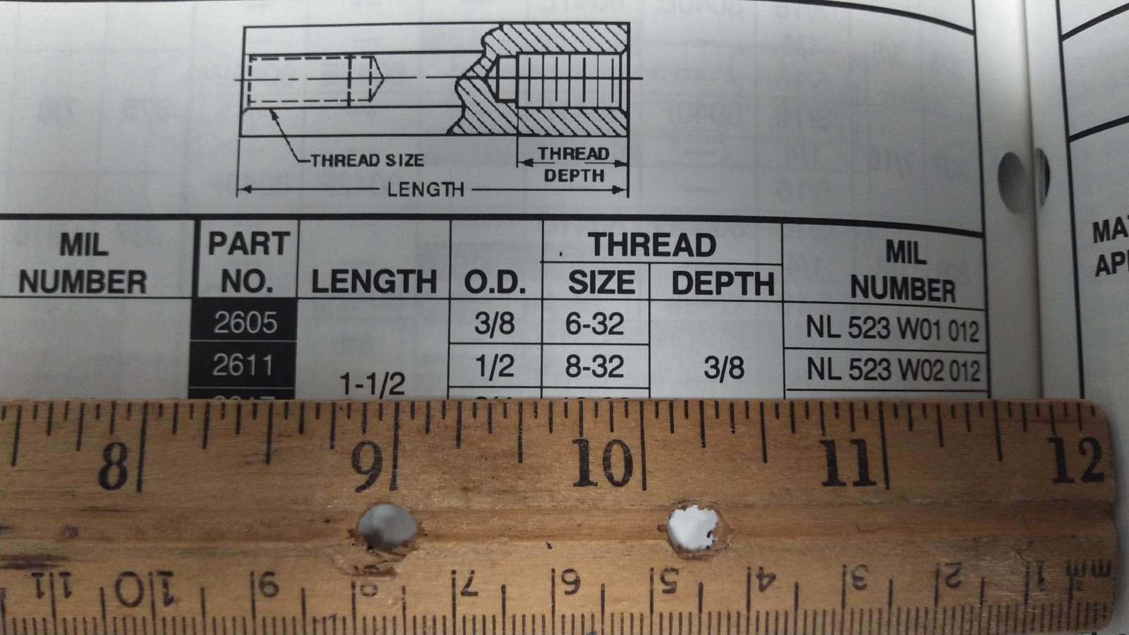 Round Ceramic Threaded Standoff 1.5 in 10 Pcs NL523W02-012
