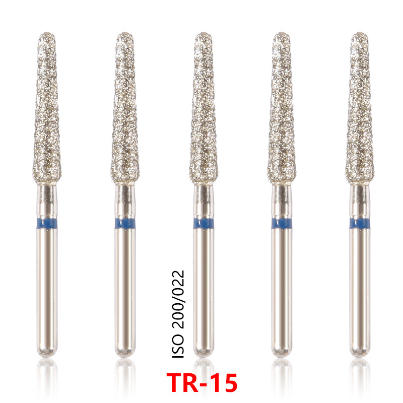 100x Brocas de fresa de diamante para dentista dental Taladro FG 1,6 mm 20 OEM