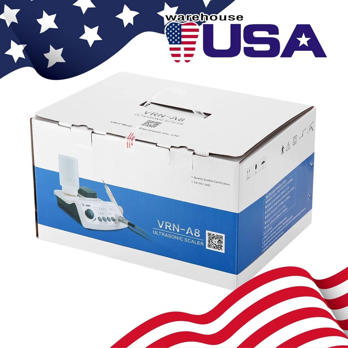 Dental Digital high-end Ultrasonic Scaler with LED Detachable Handpiece VRN-A8