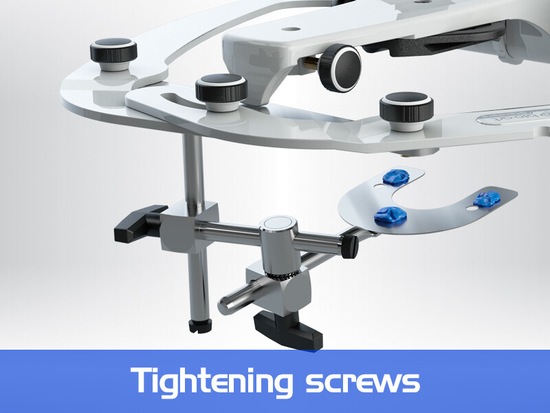 BIOART Semi-Adjustable Articulator A7 Plus with Standard Facebow, Plastic Case