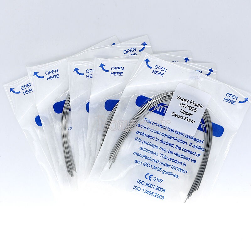20×Dental Orthodontic Super Elastic Ni-Ti Arch Rectangular Wire Oval 17×25 Upper