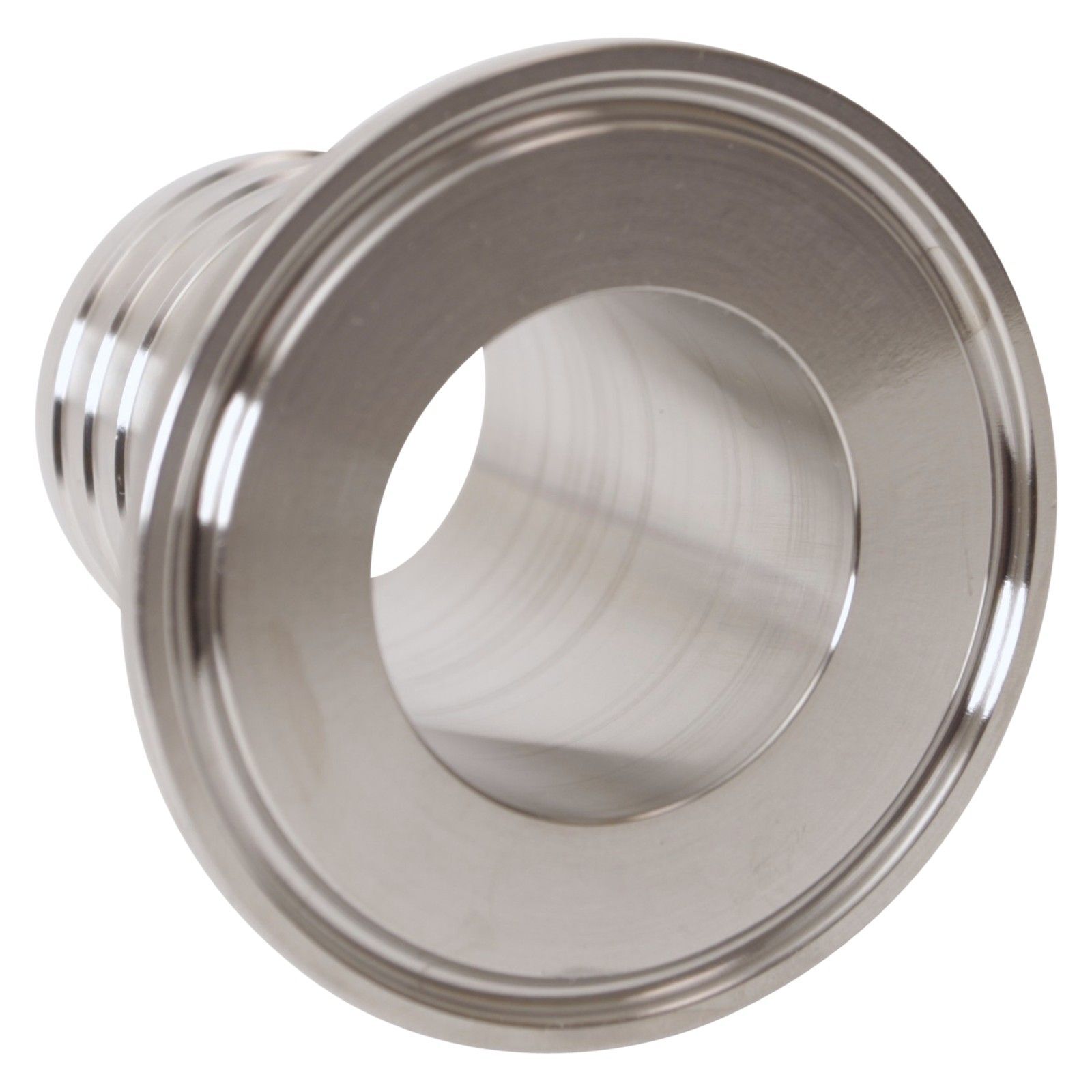 Rubber Hose Barb Adapter | Tri Clamp 2 inch x 1.5 in. – Stainless Steel SS304