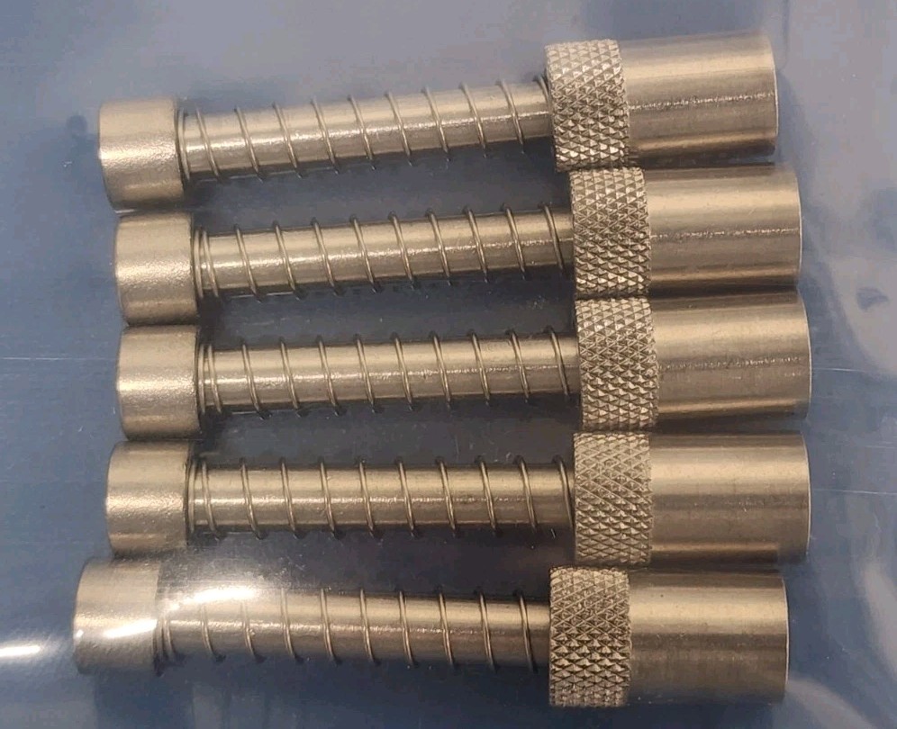 Lot Of 5 Aircraft Alcoa Fastening Sys. Captive Screw P/N CA28080-4-20HS