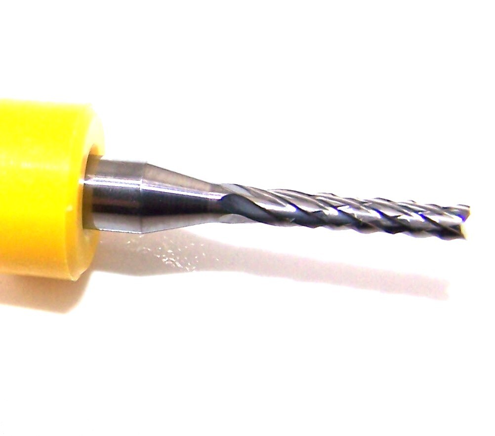 (5) 1.60mm (.0630″) DIAMOND CUT CARBIDE ROUTER BURRS, FT W RINGS 4150Q0630.276A1