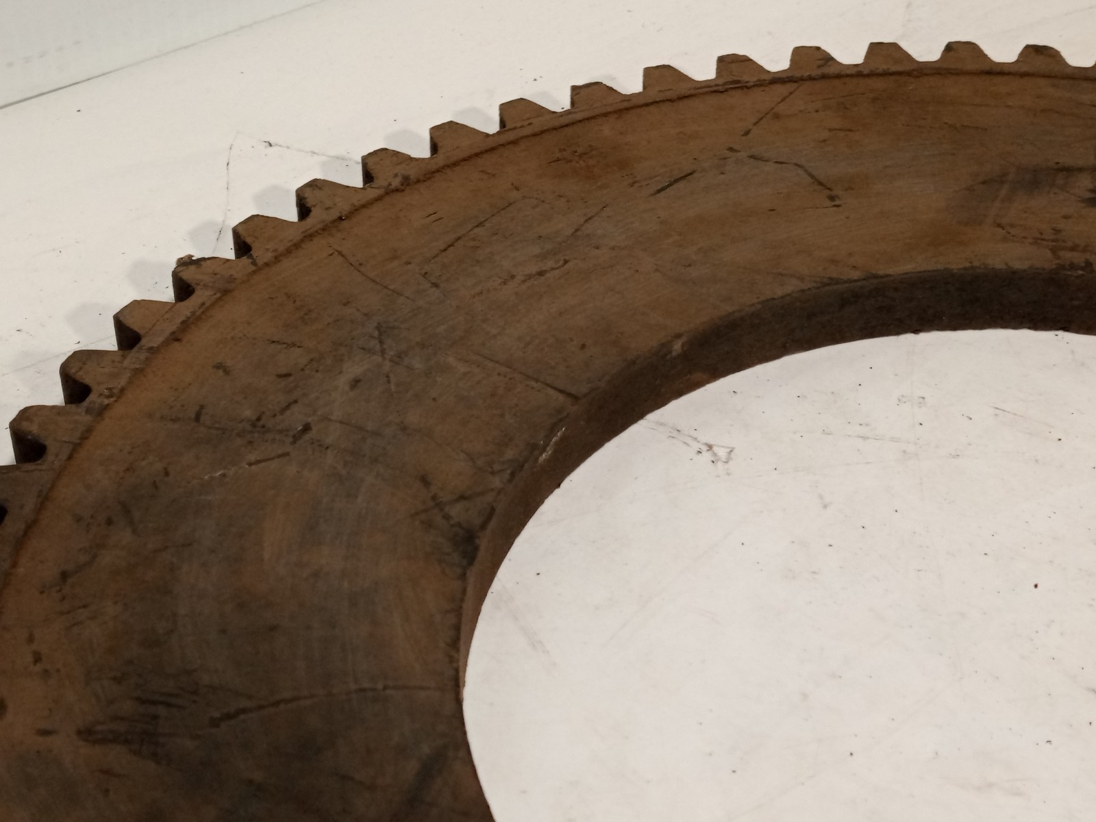 Unbranded 17.5OD 9.340ID steel ring gear industrial machine gear as shown