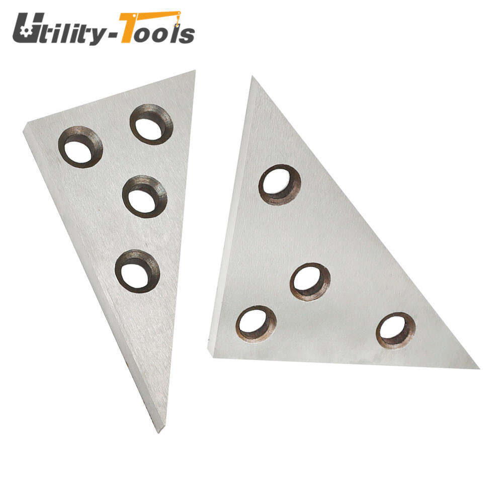 2Pcs 45 45 90 Degree Angle Blocks 30 60 90 Degree Angle Machinist Plate 0.0001″