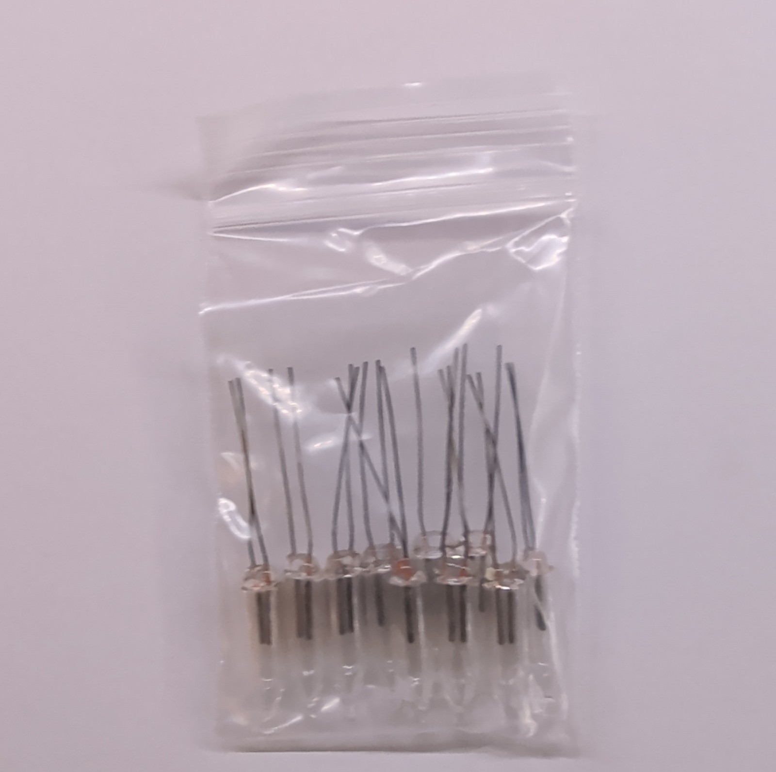 Box Of 10 CEC A1A NE2 Neon Glow Lamps Miniature Light Bulbs 105-125V Taiwan NOS