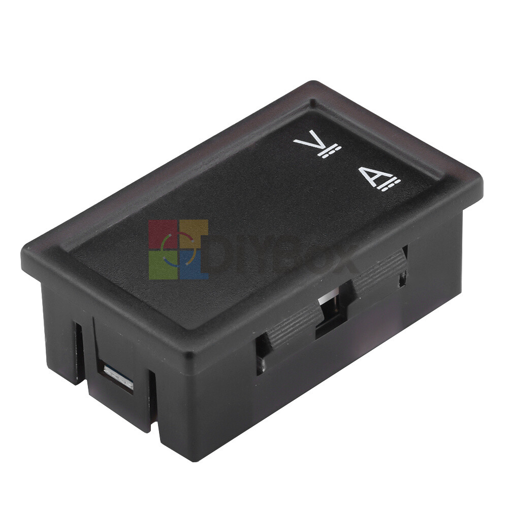 DC0-300V 50/100/200/400A Digital Current Voltage Meter Hall Ammeter Voltmeter