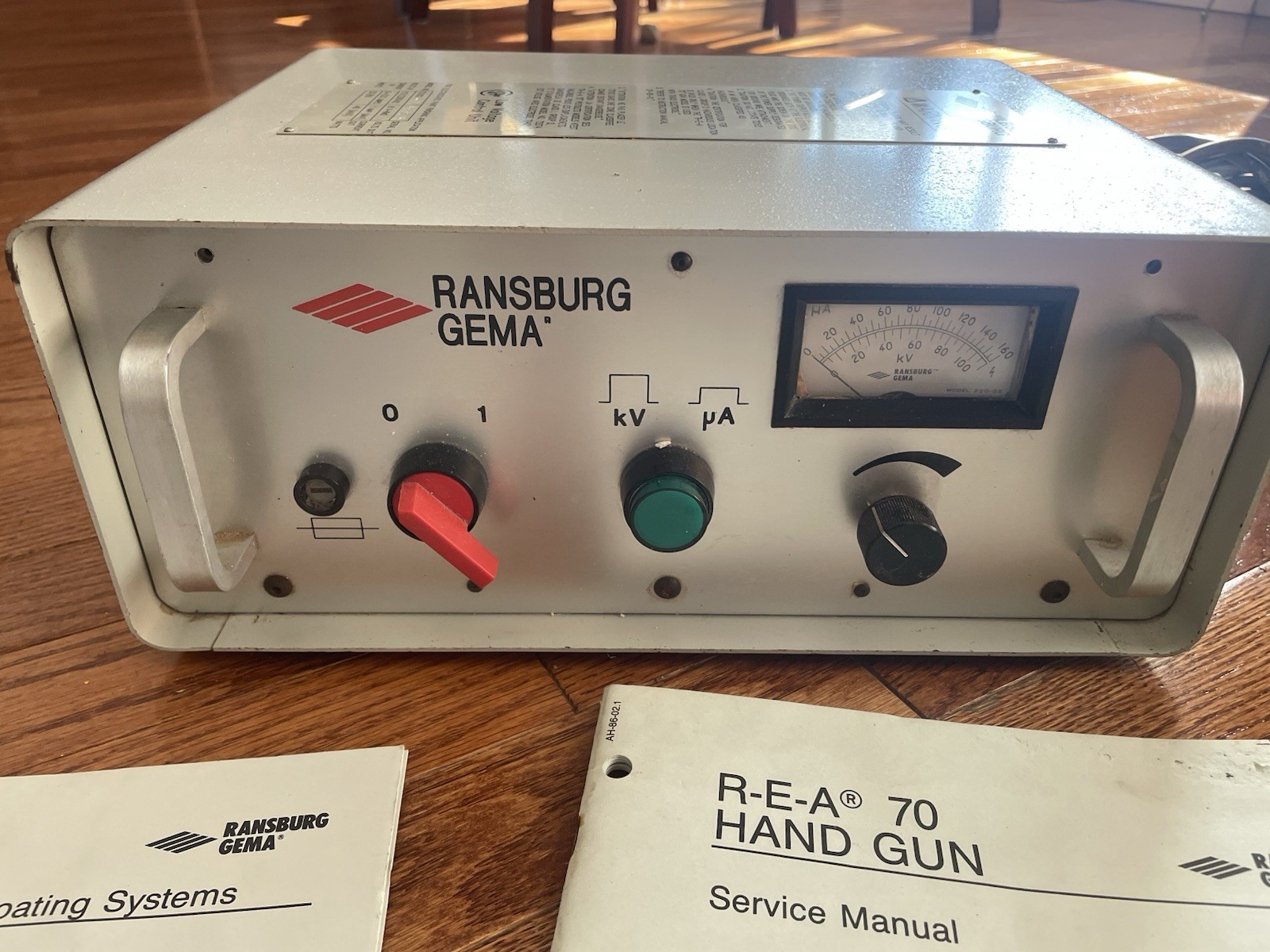 Ransburg Gema Electrostatic Painting Coating System R-E-A 70 Equiment System