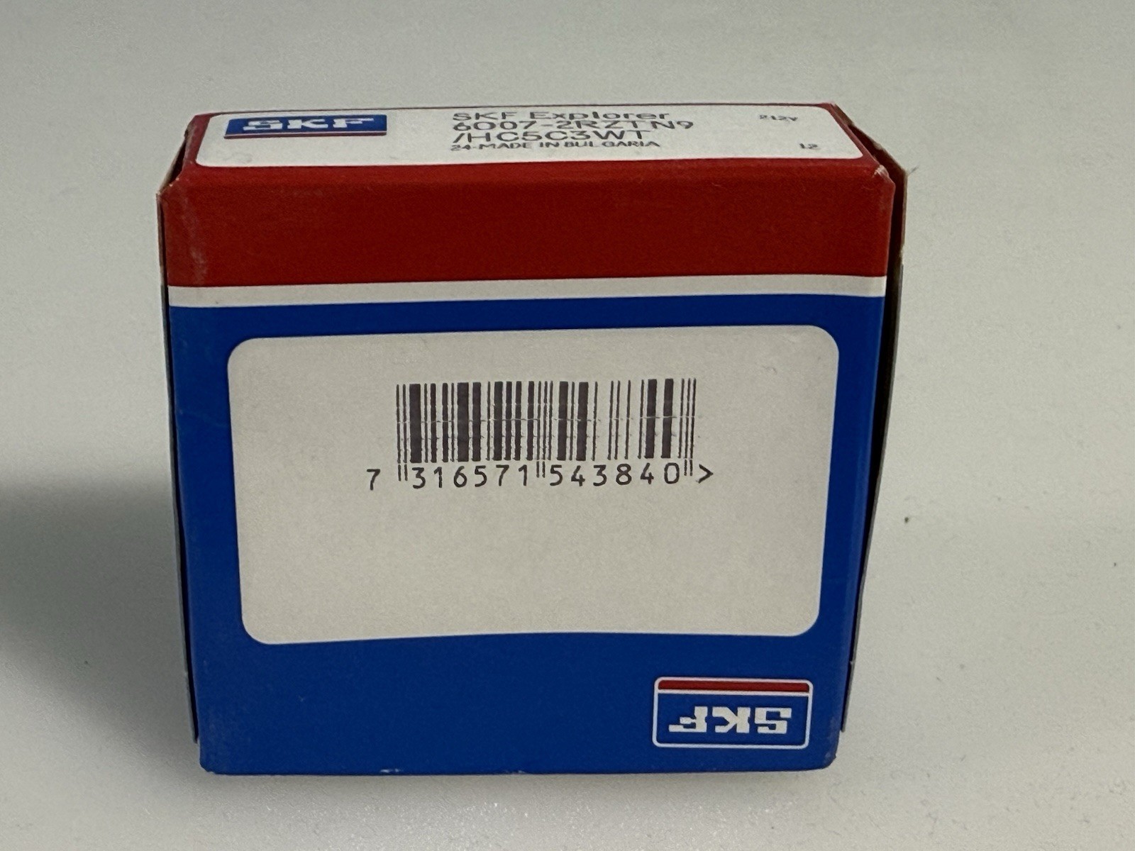 SKF 6007-2RZTN9/HC5C3WT: Single Row Deep Groove Ball Bearing Tesla LDU