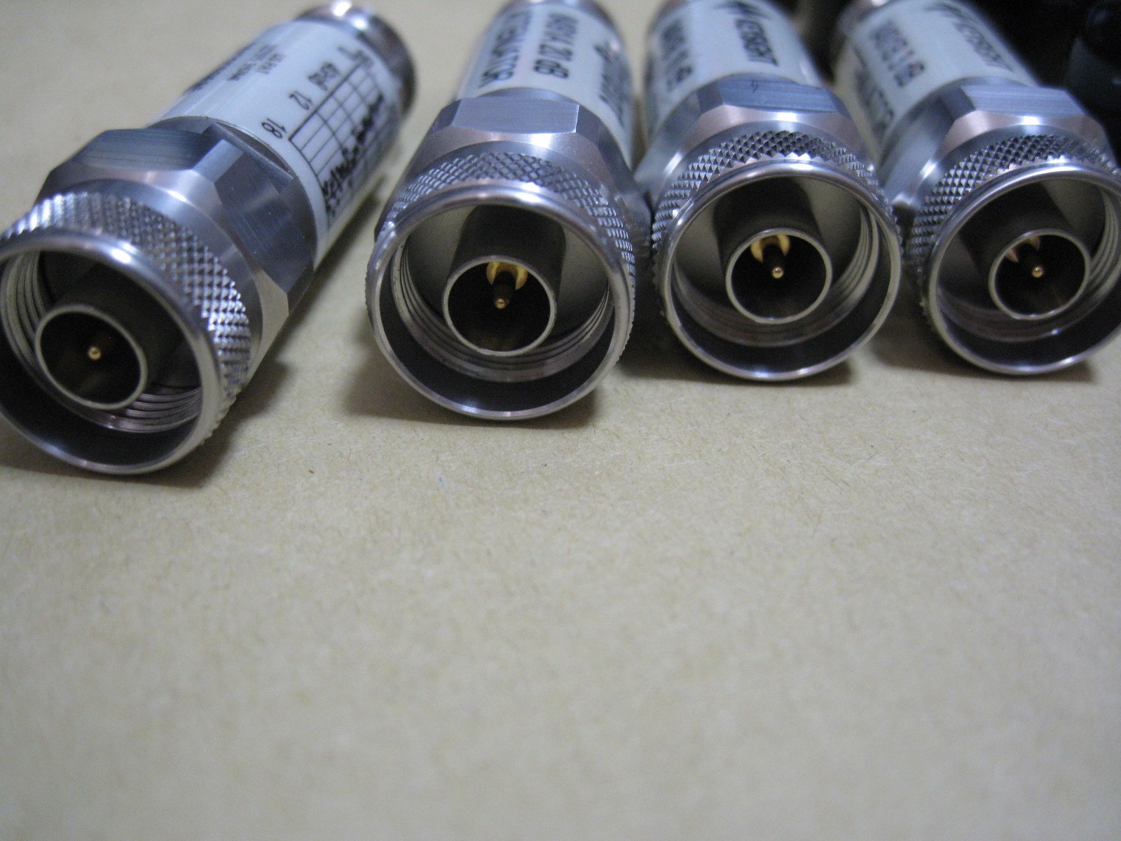 Keysight/Agilent 8491 Series 4 Attenuator Set (3dB,10dB,20dB,60dB) DC-18GHz
