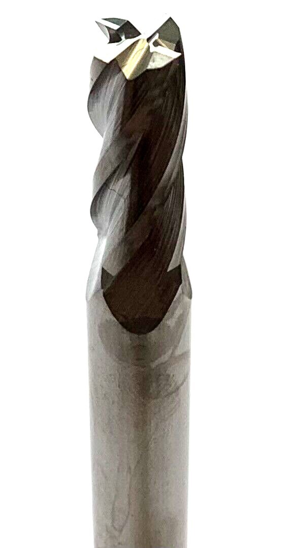 21/64″ 4 FLUTE SINGLE END CARBIDE END MILL – BRIGHT FINISH – HTC 120-4328 – USA