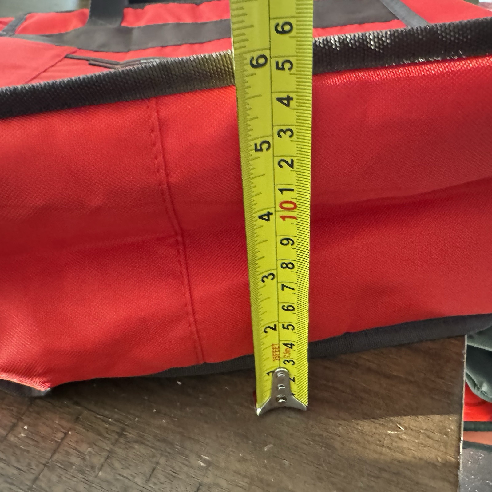 Rachael Ray Pack And Go Chillout Cooler Bag Insulated Soft Grocery Tote Red NWOT