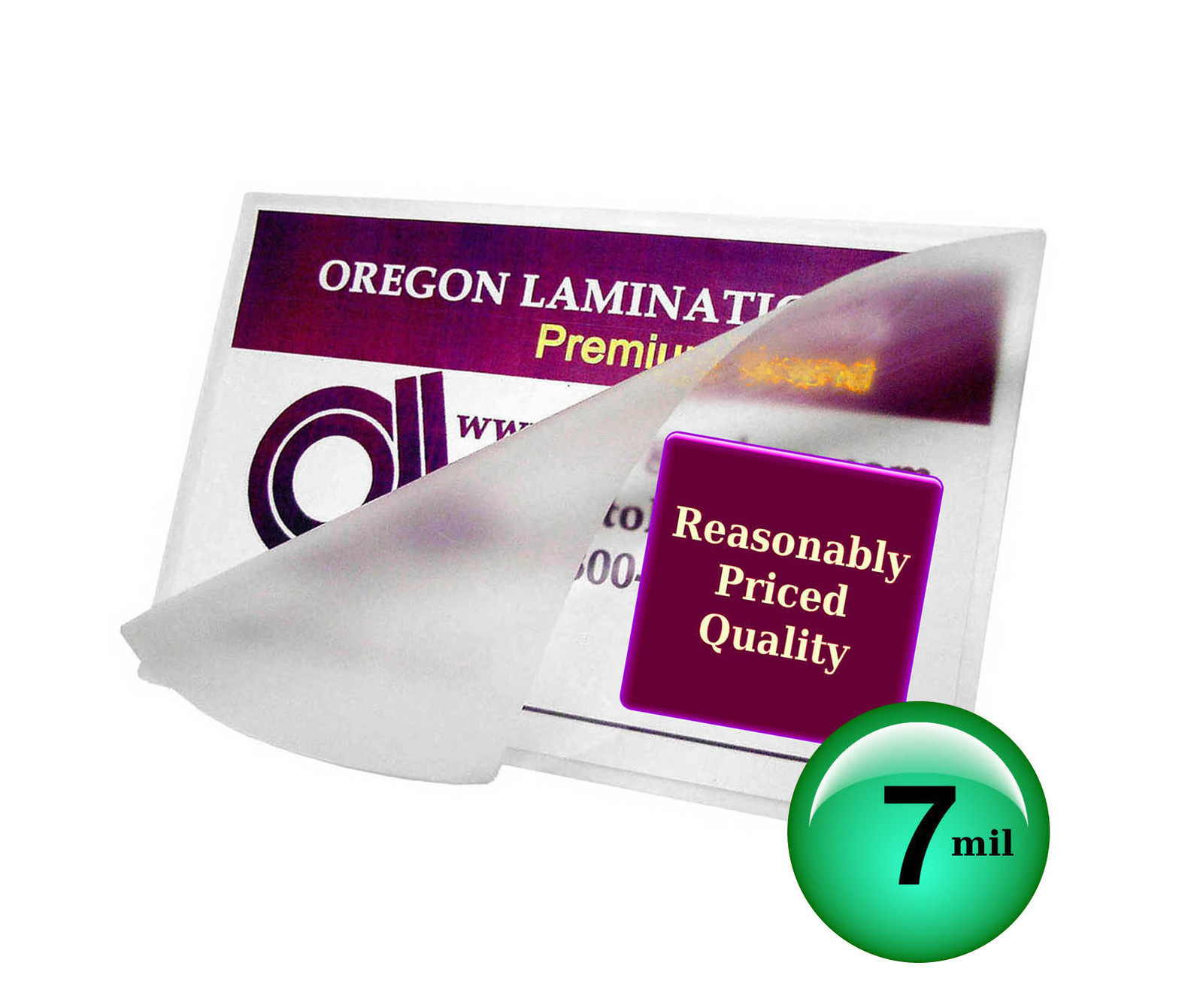 100/pack 7 Mil Hot Laminating Pouches for 5×7 Photos 5-1/4 x 7-1/4, 5.25 x 7.25