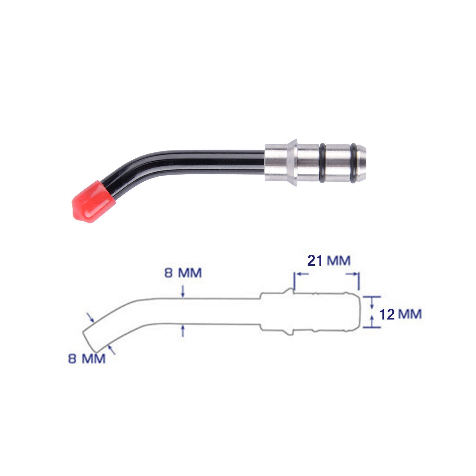 Dental LED Lamp Curing Light Optical Fiber Guide Rod Tips Replacement Universal