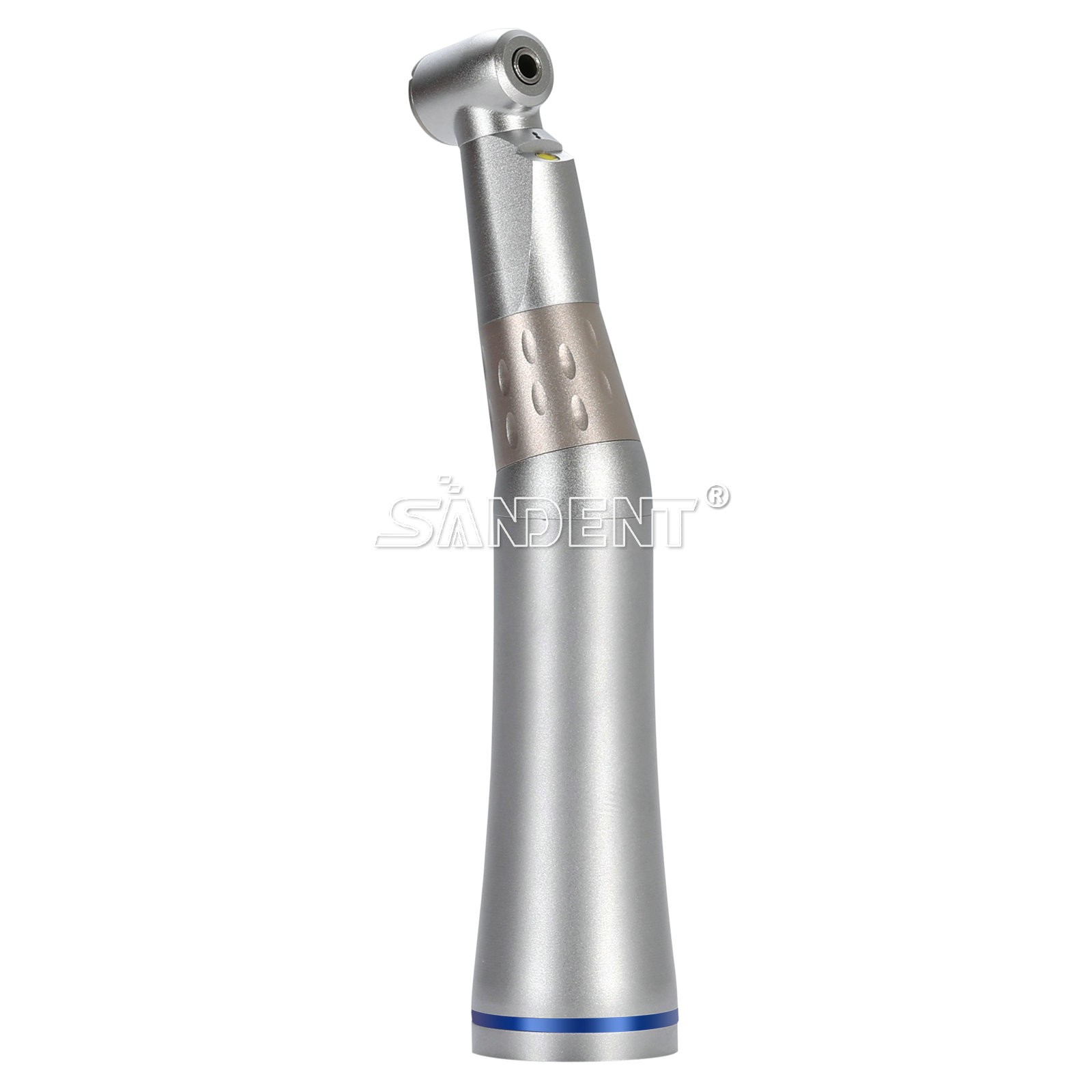 SANDENT Dental 1:1 LED Contra Angle Handpiece E-generator Push button Inner dt