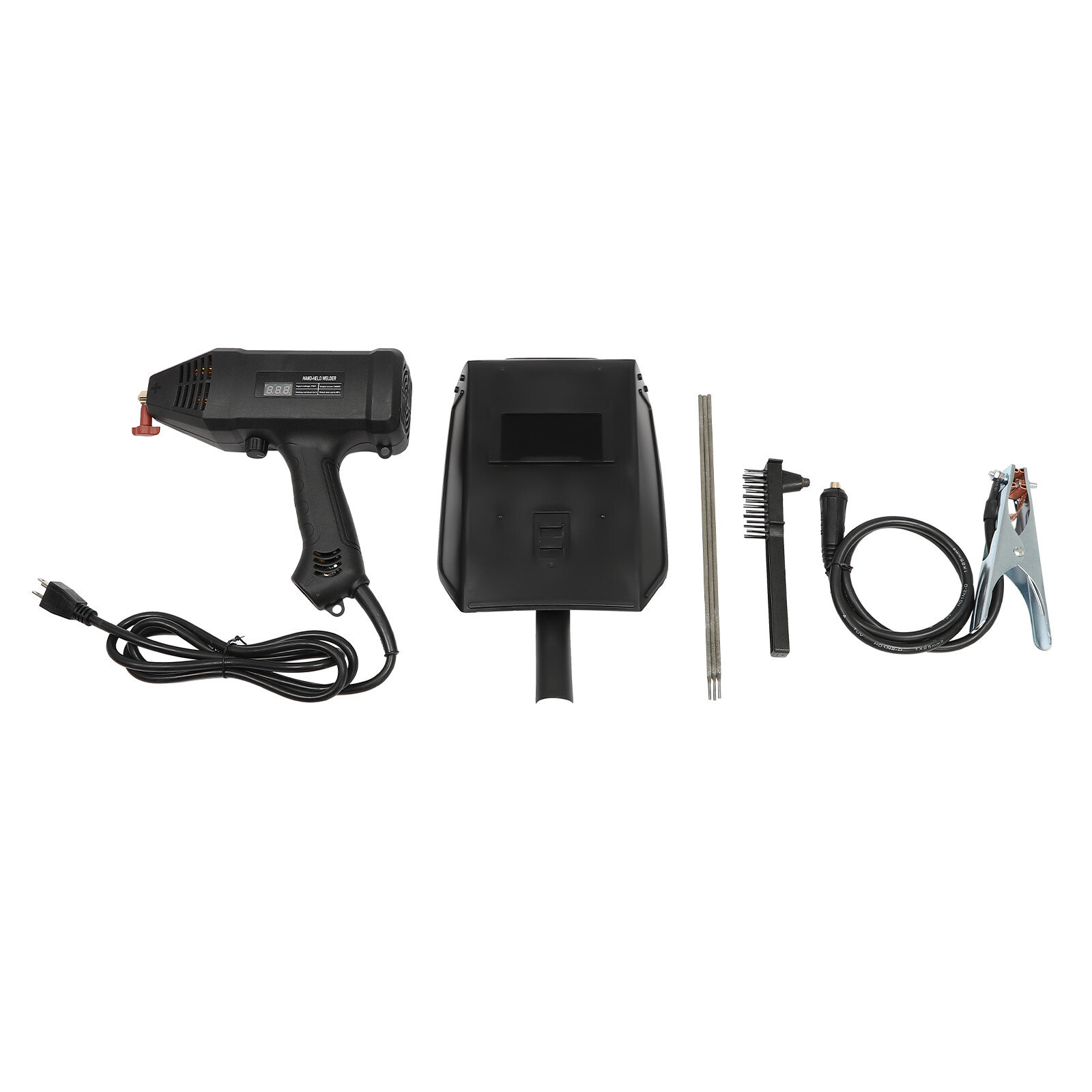 110V 3000W Handheld Electric Welding Machine Kit with Adjustable Current