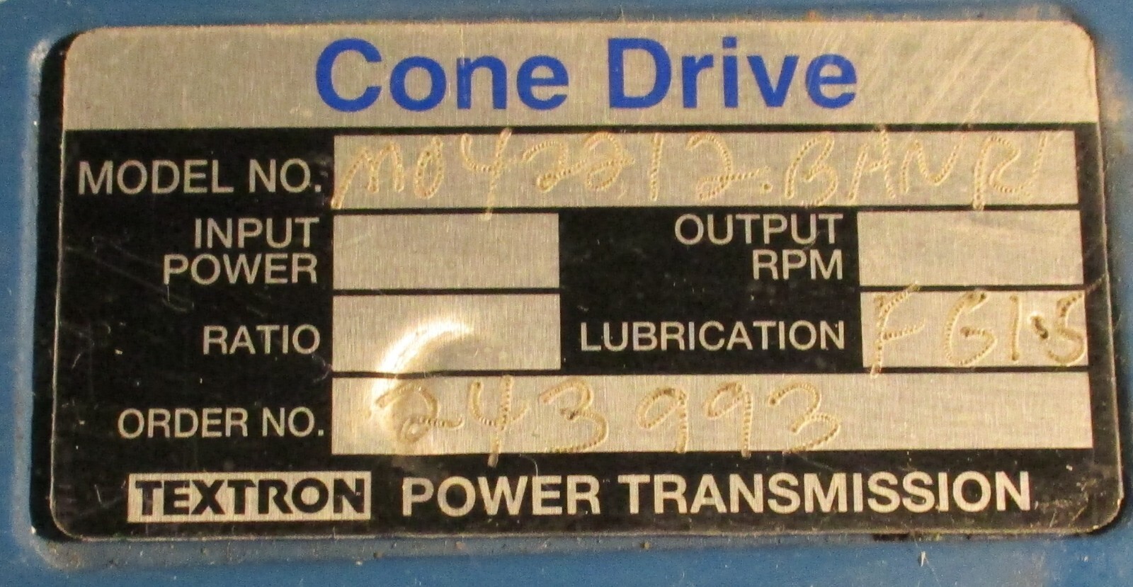 Cone Drive M042212.BANR1 Textron Power Transmission 1″ Bore 1 1/4″ Shaft Dia