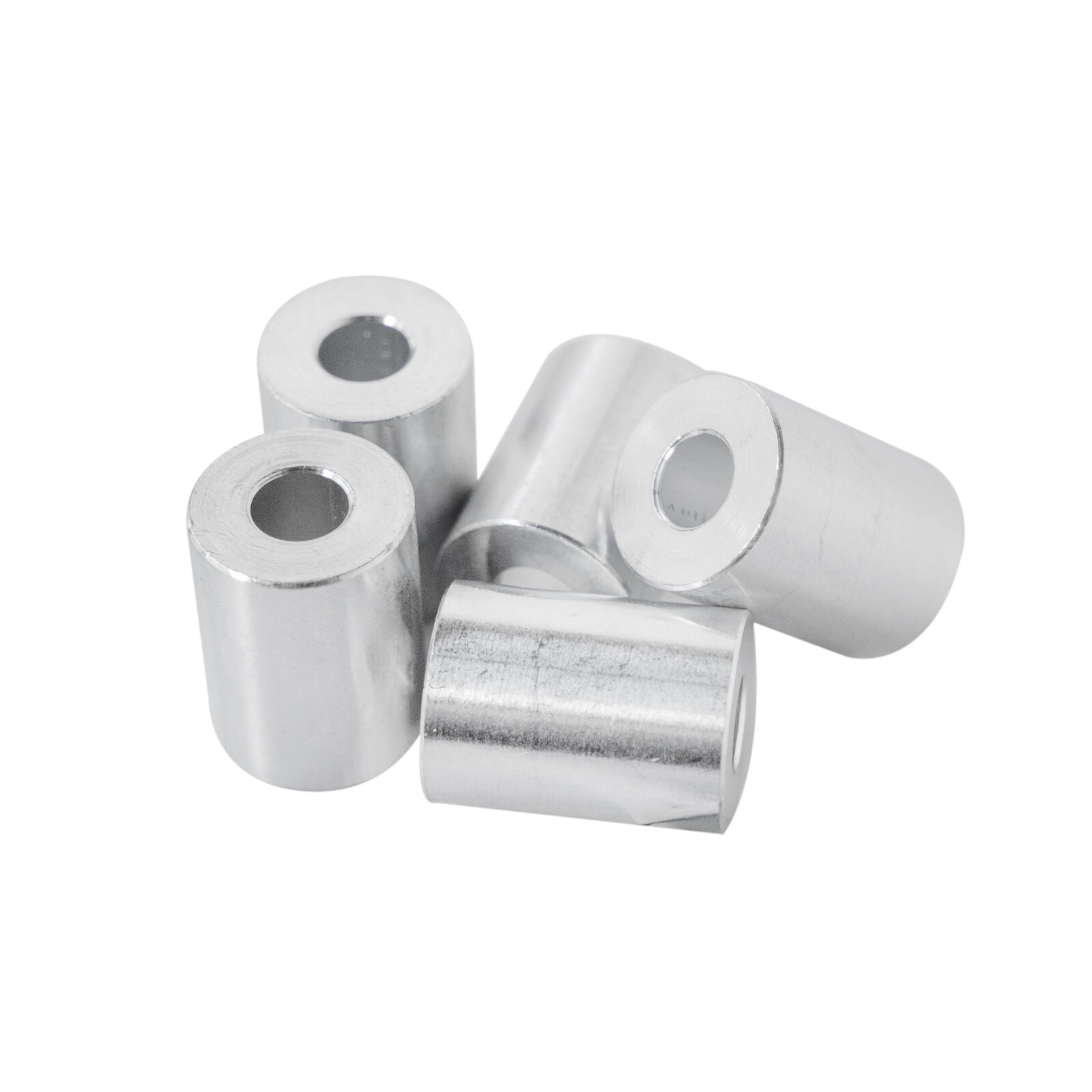 New Aluminum Spacer Bushing 3/4″ OD x 5/16″ ID–Fits M8 or 5/16″ Bolts