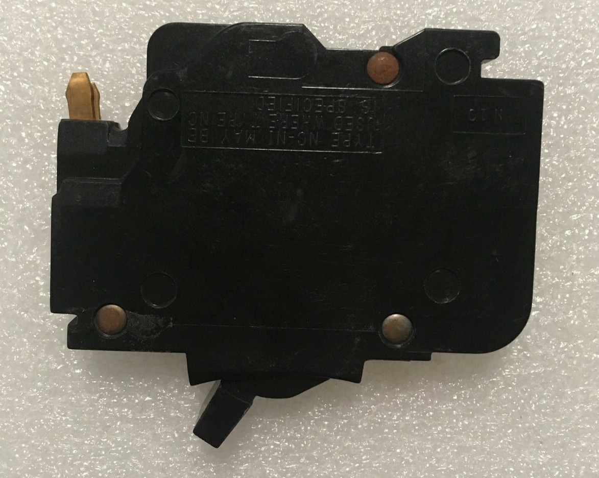 NC120 FPE 20 Amp 1 Pole Stab-Lok “Thin” Federal Pacific Breakers NC20 RED