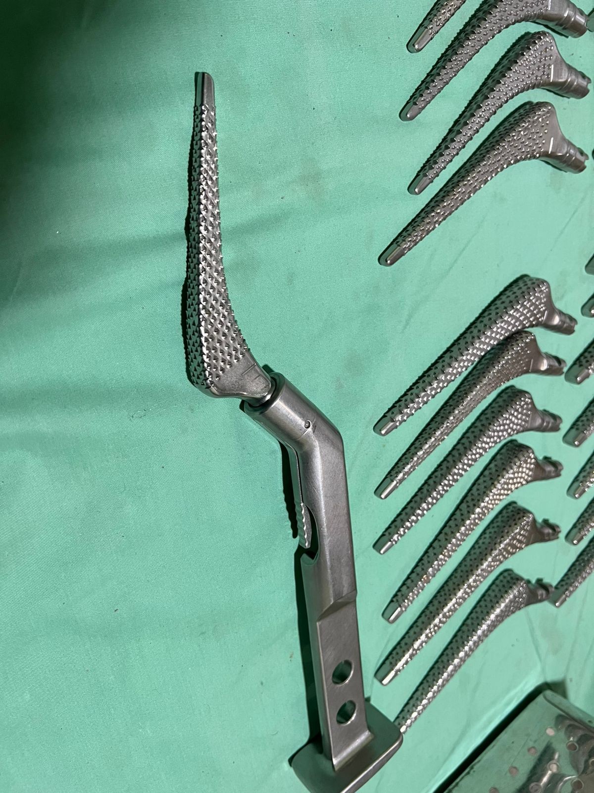 Zimmer detachable rasps for femoral hip set of 25pcs orthopaedic instrument