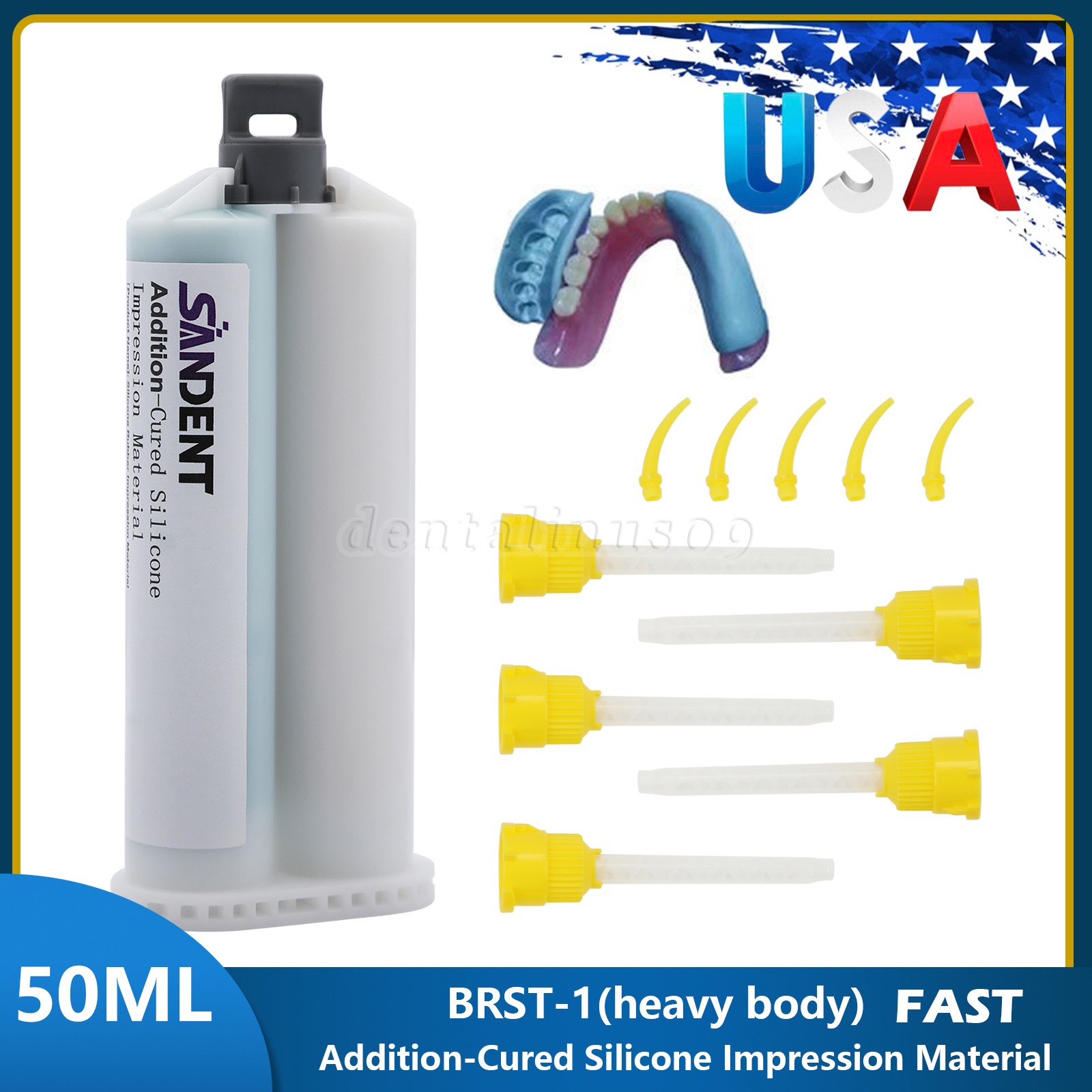 5*Dental Low slow Speed Contra Angle handpiece Latch 1:1 attach Fit NSK SEASKY