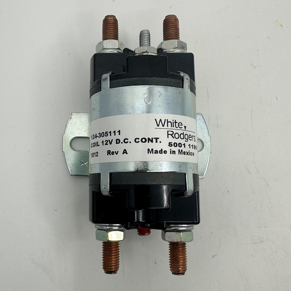WHITE-RODGERS 124-305111 DC Continuous Power Solenoid 12V NEW IN BOX