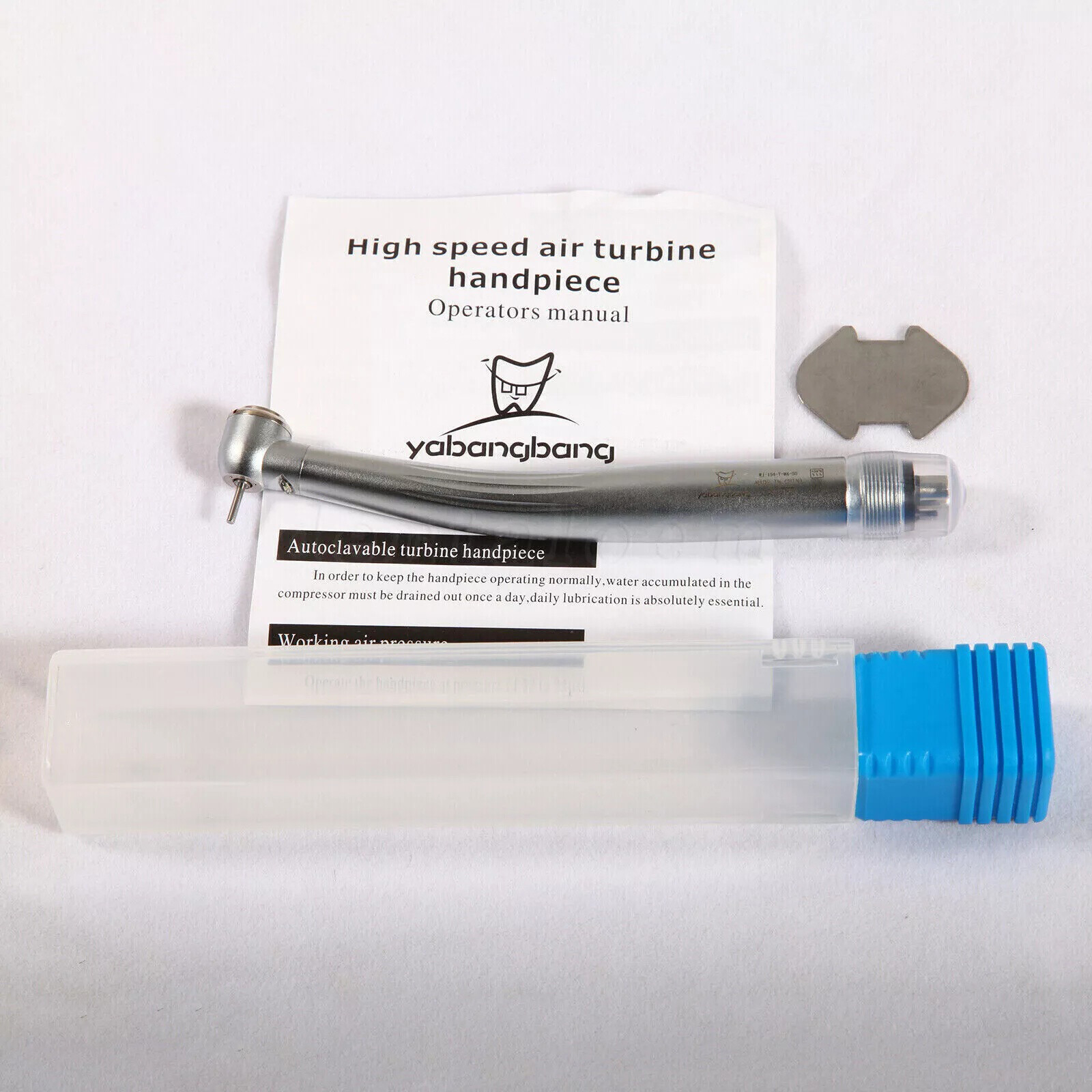 Yabangbang E-generator Dental LED Fiber Optic High Speed Handpiece 4 Holes YBM