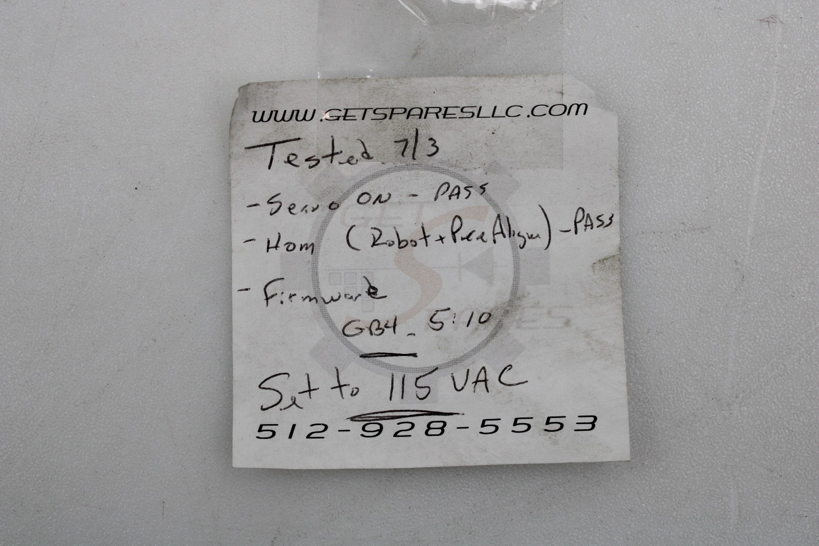 9800107161 / SYSTEM CONTROLLER SMALL FOR GB4P W EXCHANGE 600VA 50-60HZ / GENMARK