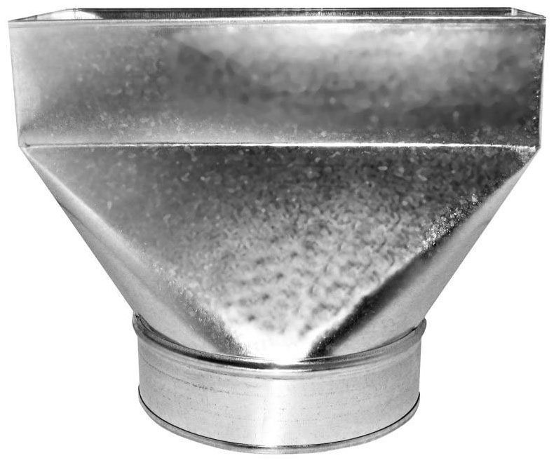 GRAY METAL PRODUCTS 27R4108 STRAIGHT REGISTER BOOT 4X10X8 INCHES HVAC DUCT