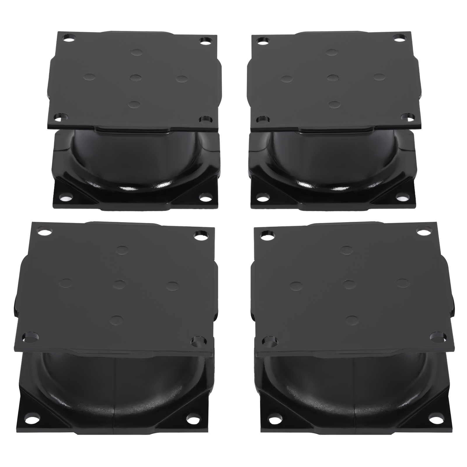 4PCS Rubber Isolator Shock Mounts For Stanley Hydraulic Vibratory Compactor