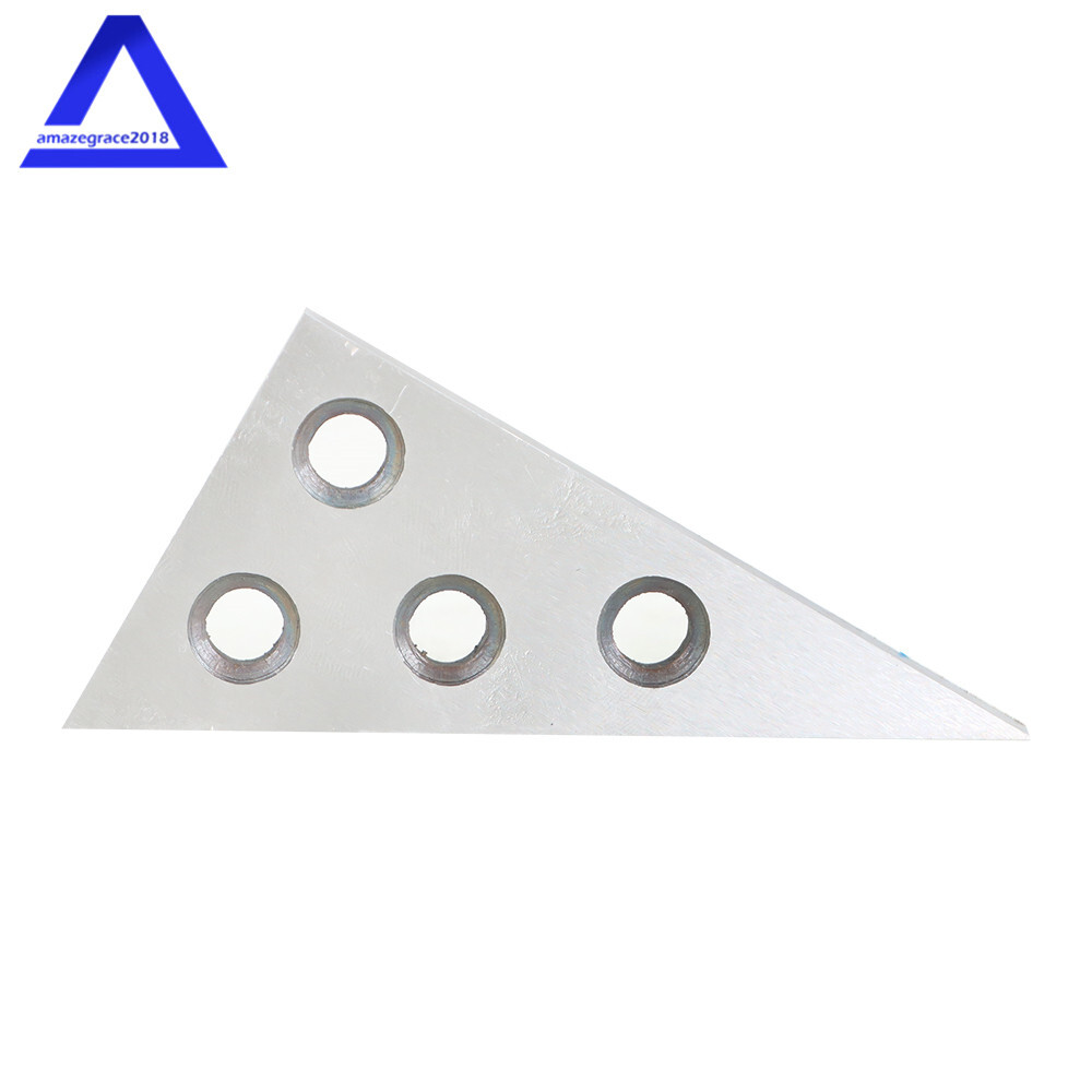2Pack 4 Holes 45 45 90 Degree Angle Blocks 30 60 90 Degree Angle Machinist Plate